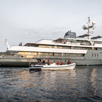 Aqua Blu and the tenders