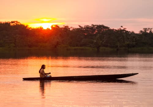 Ecuador,Amazon,People,Tribe,Indigenous,Biodiversity,Canoe,Boat,Cuyabeno,Amazonia