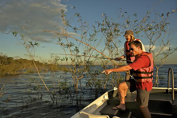 Iberostar's 8-Day Cruise Itinerary Day Six - Fishing for piranhas.