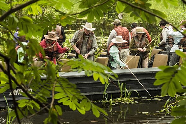 Zafiro’s 4-Day Itinerary Day Two - Fishing in the Amazon river.