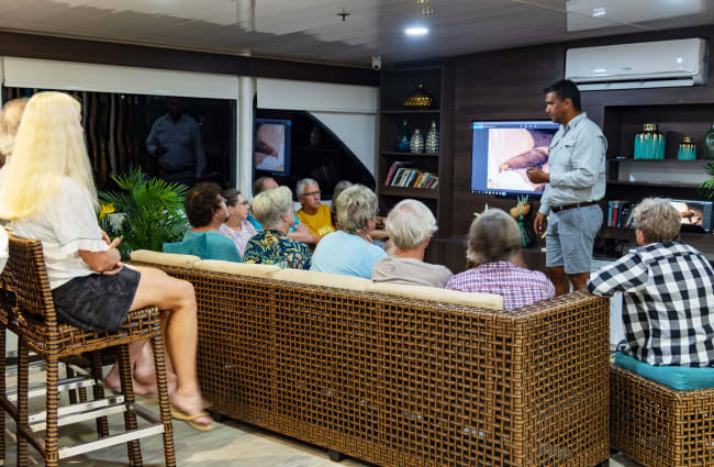 People listening to the Lecture