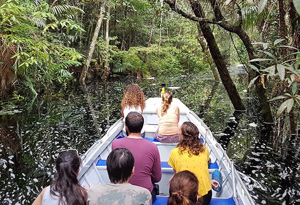 Acqua 7-Day Cruise Itinerary Day Three - Jungle Exploration Boat Ride.