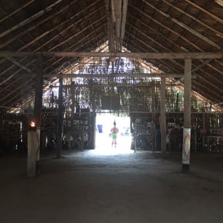 Interior of a maloca