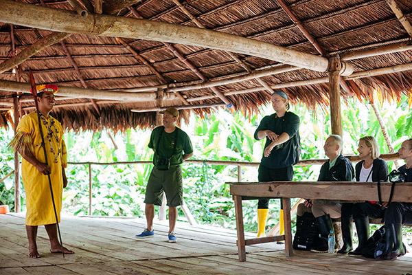 Manatee Amazon's 5-Day Itinerary Day Two - Amazon Community Visit.